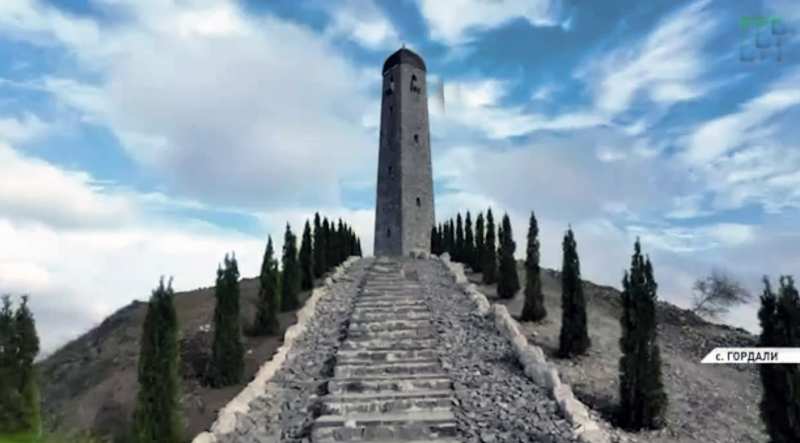 ЧЕЧНЯ. В Гордали открыли чеченскую боевую башню  (фото-видео репортаж)